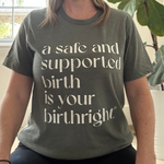 Birthright Shirt - Birth and Babe Apparel