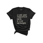 Birthright Shirt - Birth and Babe Apparel