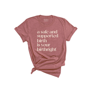 
                  
                    Birthright Shirt - Birth and Babe Apparel
                  
                